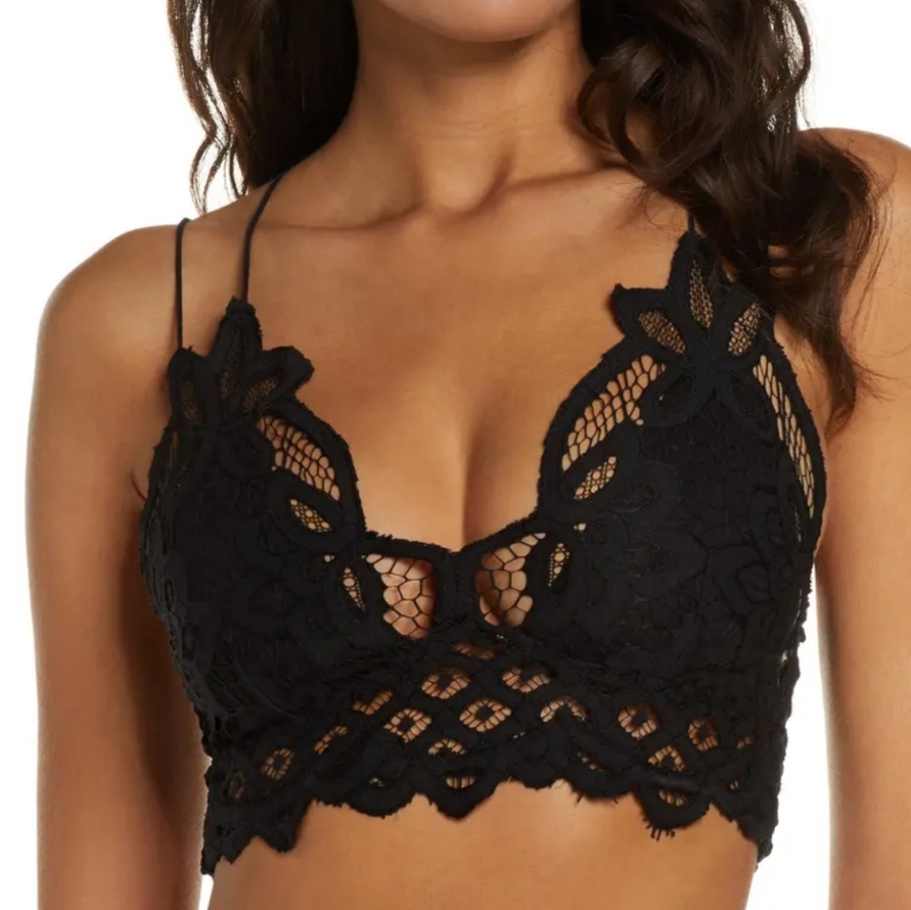 Free People Adella Longline Bralette